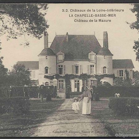 Domaine De La Mazure Bed & Breakfast La Chapelle-Basse-Mer Dış mekan fotoğraf