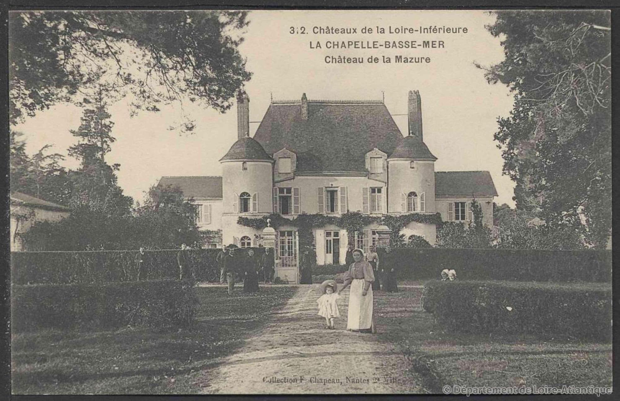 Domaine De La Mazure Bed & Breakfast La Chapelle-Basse-Mer Dış mekan fotoğraf